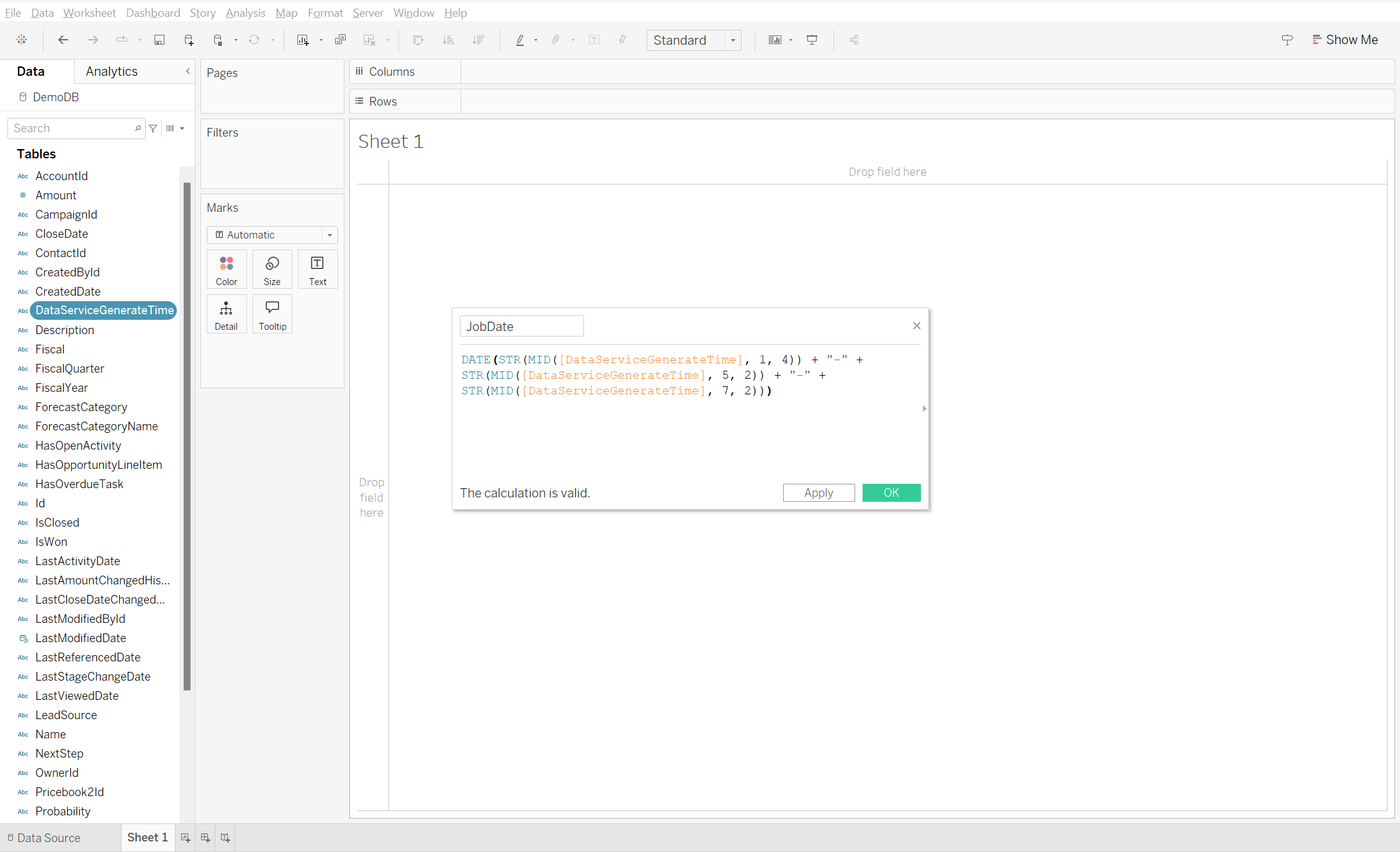 Enter the calculation.