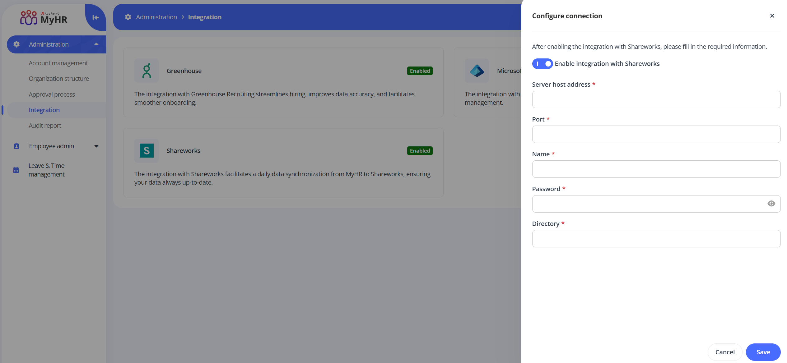 configure-shareworks-connection