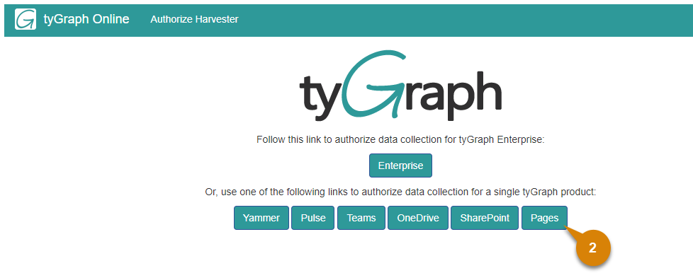tyGraph for SharePoint & Pages Sign-up Experience (SaaS) | tyGraph Support